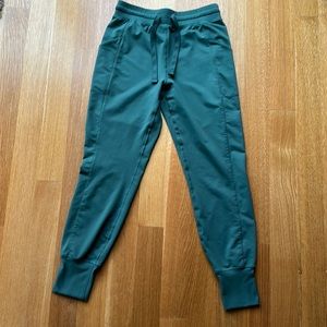 Fabletics green joggers size small
